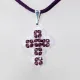 Small Cross - Anahita-Purple Suedine - 2